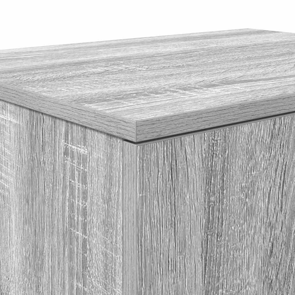 Ormarić za pohranu 2 pcs Siva Sonoma 103 x 41 x 40 cm