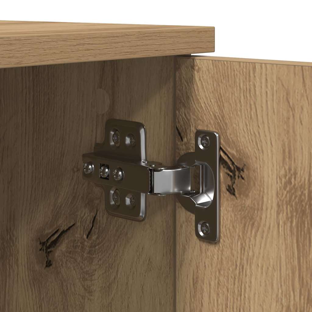 Ormarić za pohranu 2 pcs Umjetnički hrast 103 x 41 x 40 cm