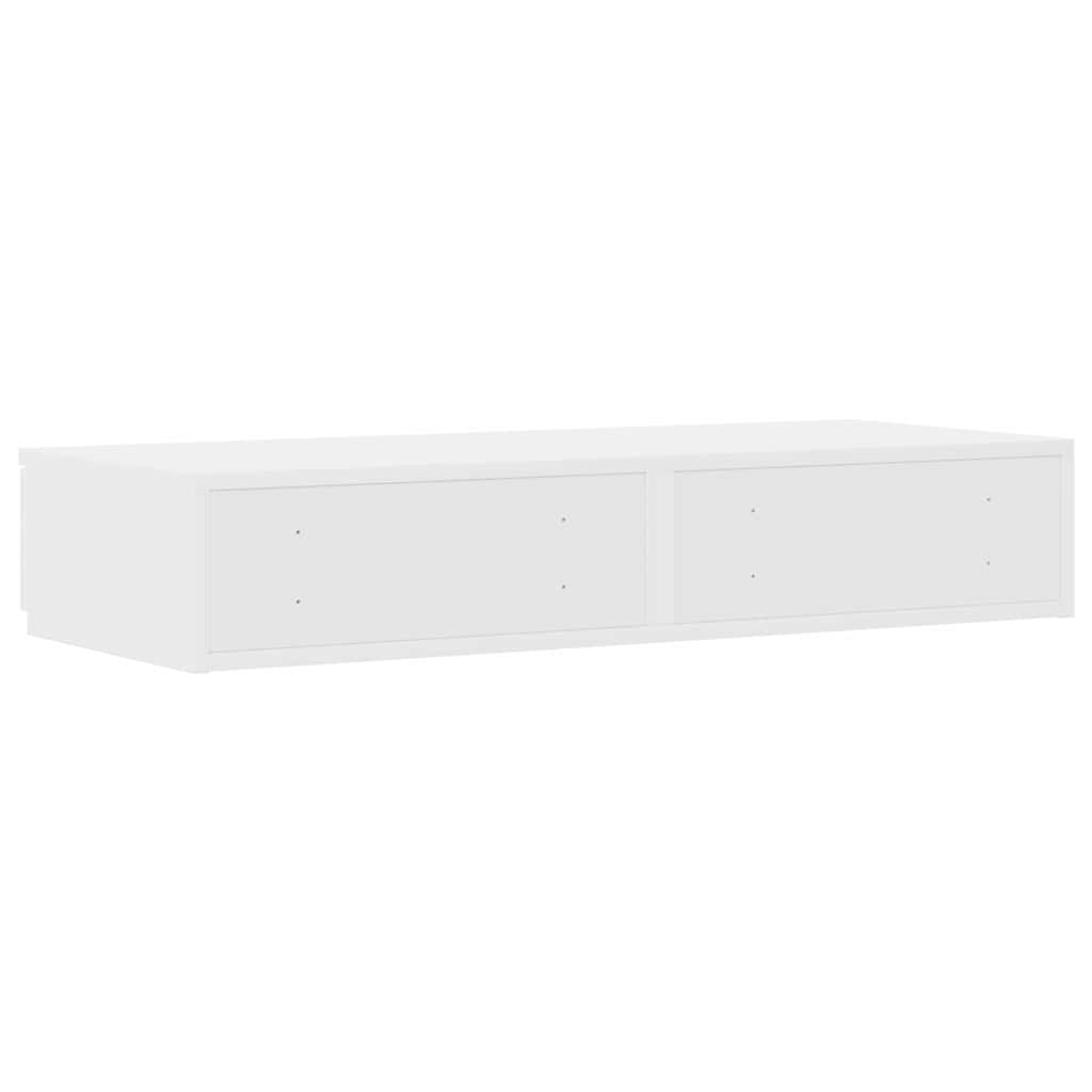 Ladice za krevet Bijelo 100 x 36,5 x 16,5 cm Konstruirano drvo