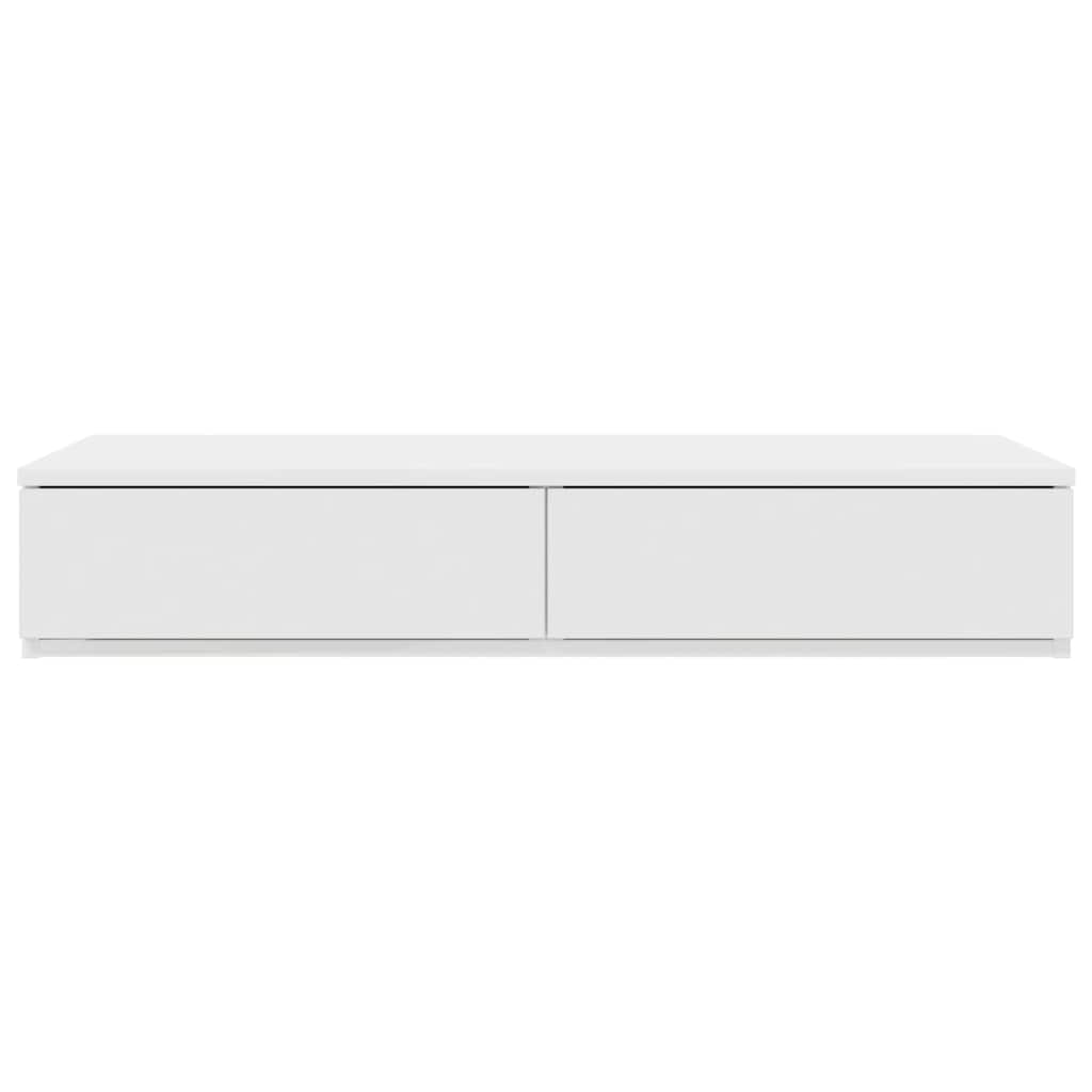 Ladice za krevet Bijelo 100 x 36,5 x 16,5 cm Konstruirano drvo