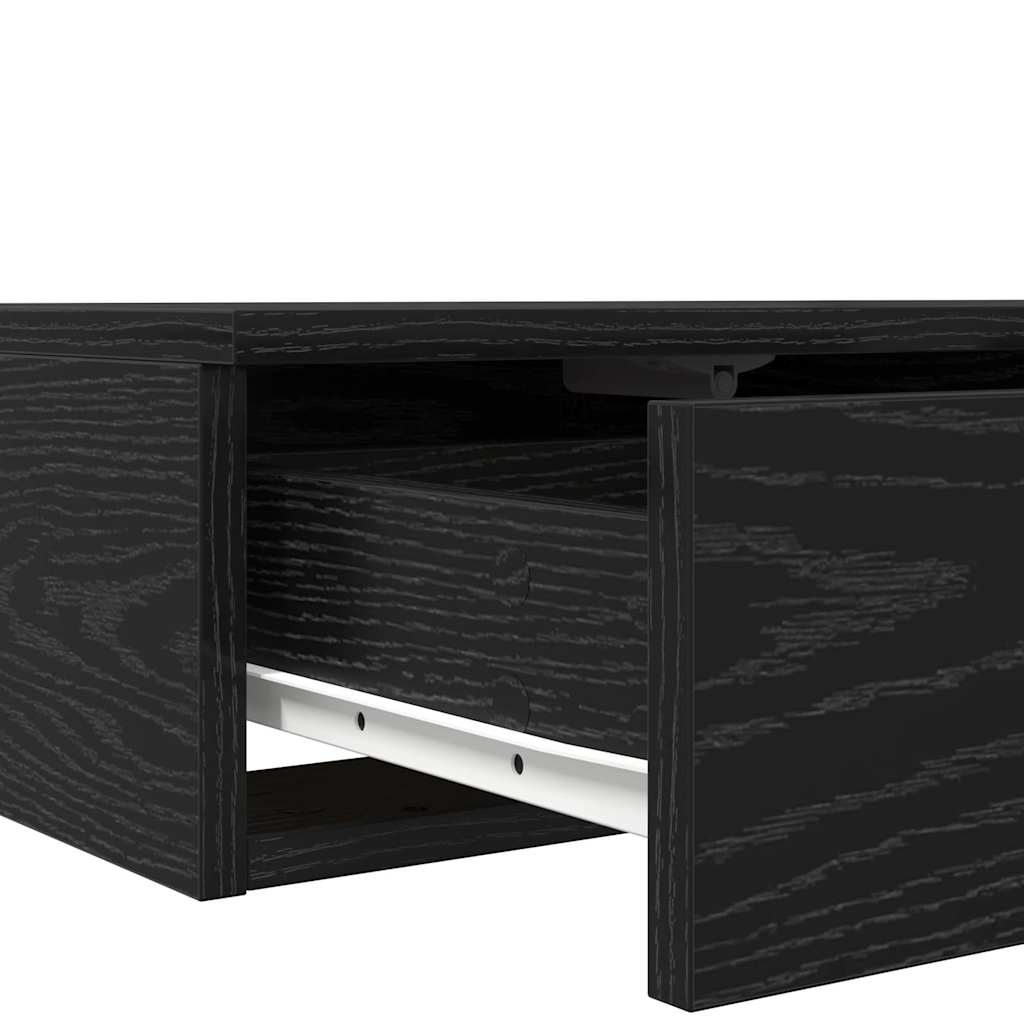 Ladice za krevet s ladicama Crni hrast 100 x 36,5 x 16,5 cm