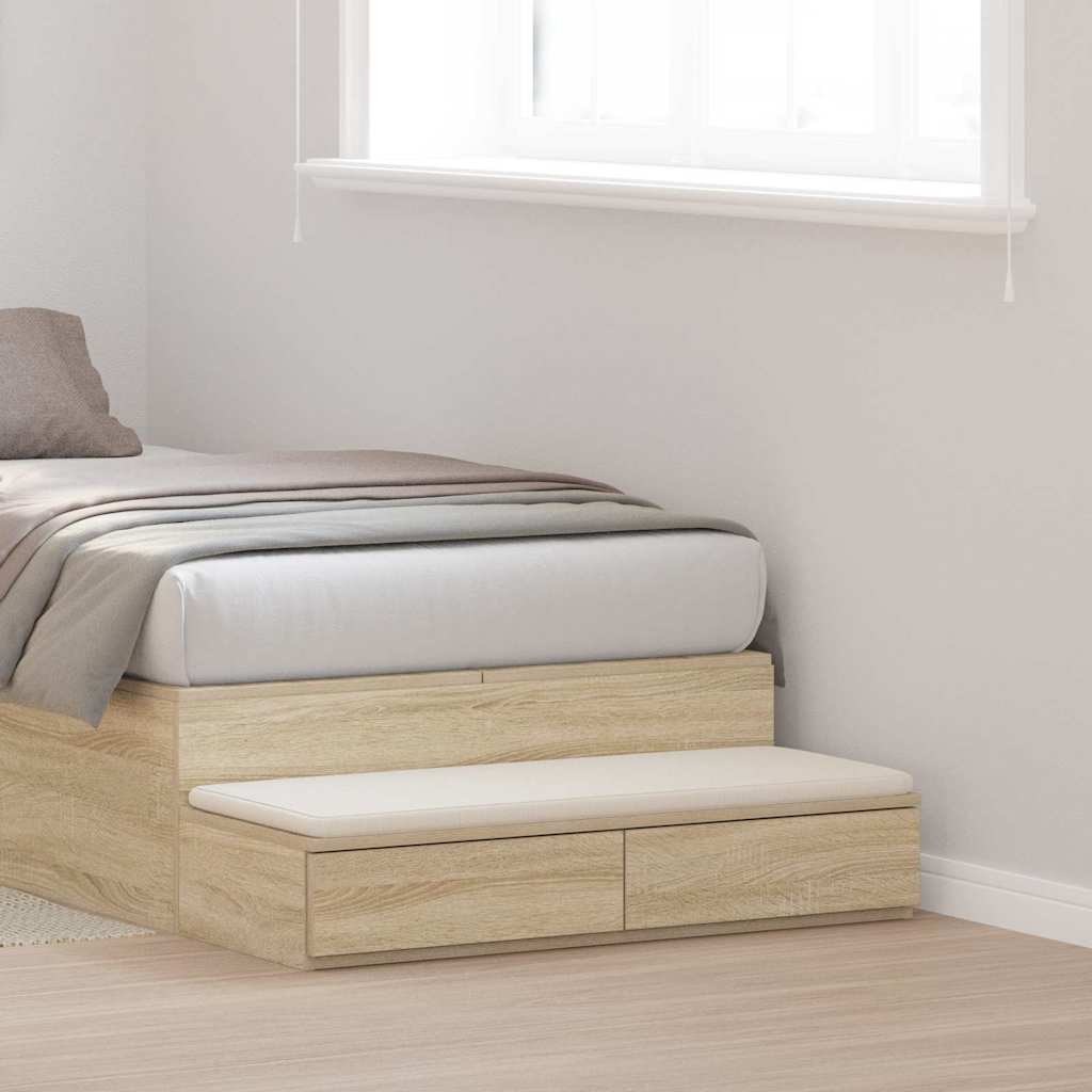 Ladice za krevet s ladicama Sonoma hrast 100 x 36,5 x 16,5 cm