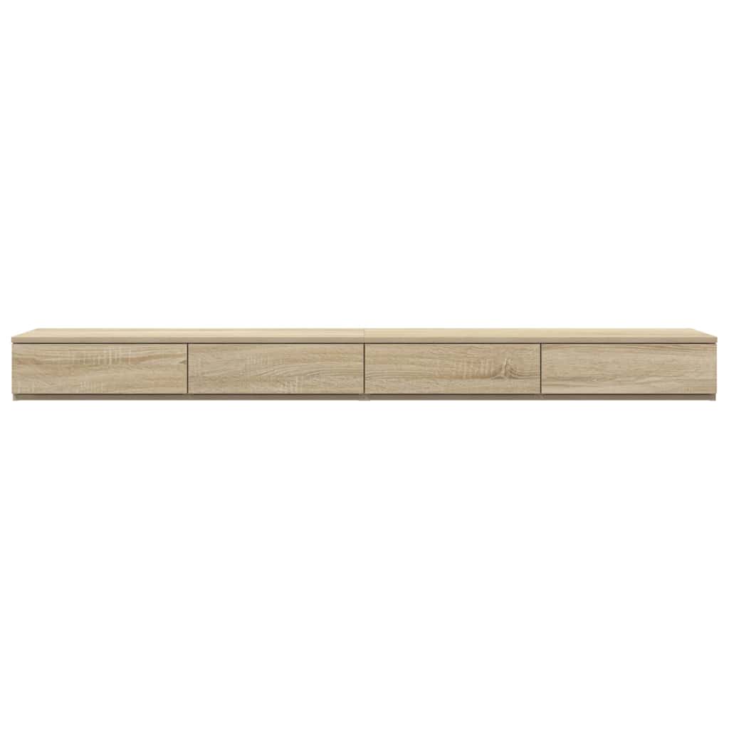 Ladice za krevet s ladicama Sonoma hrast 200 x 36,5 x 16,5 cm