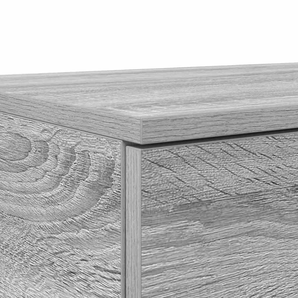 Ladice za krevet s ladicama Siva Sonoma 80 x 36,5 x 16,5 cm