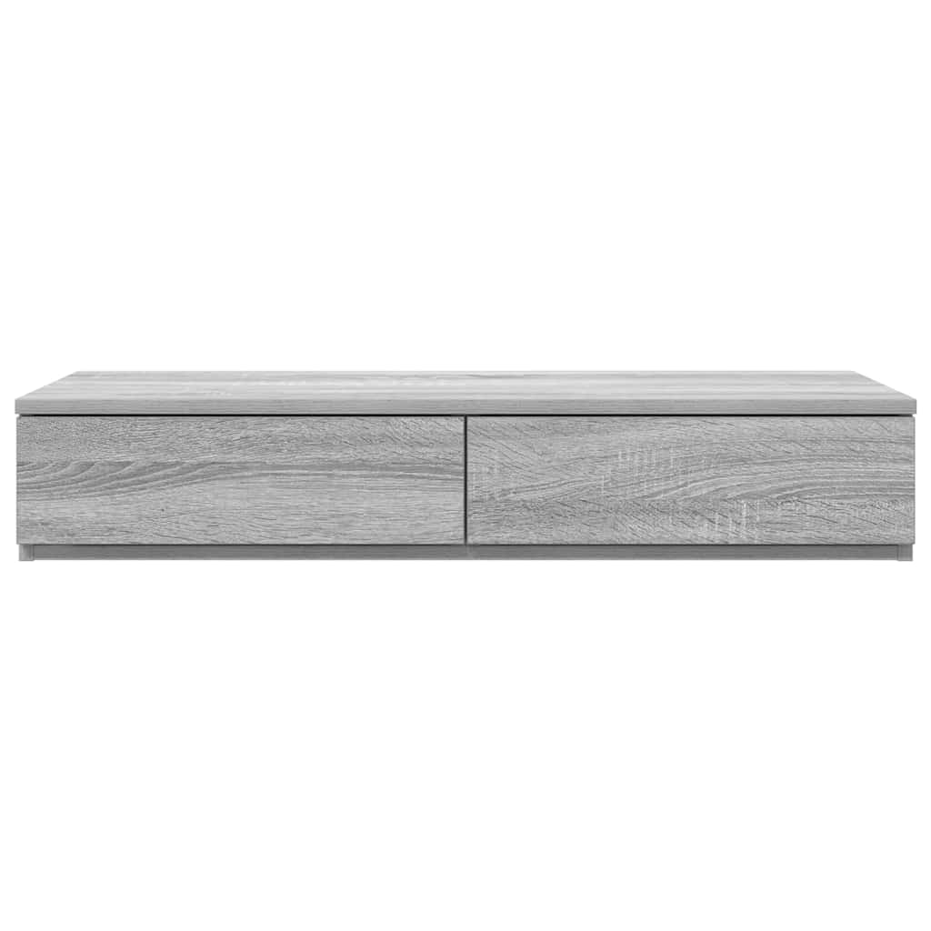 Ladice za krevet s ladicama Siva Sonoma 80 x 36,5 x 16,5 cm