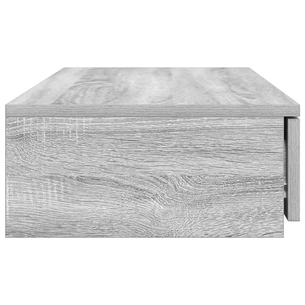 Ladice za krevet s ladicama Siva Sonoma 80 x 36,5 x 16,5 cm