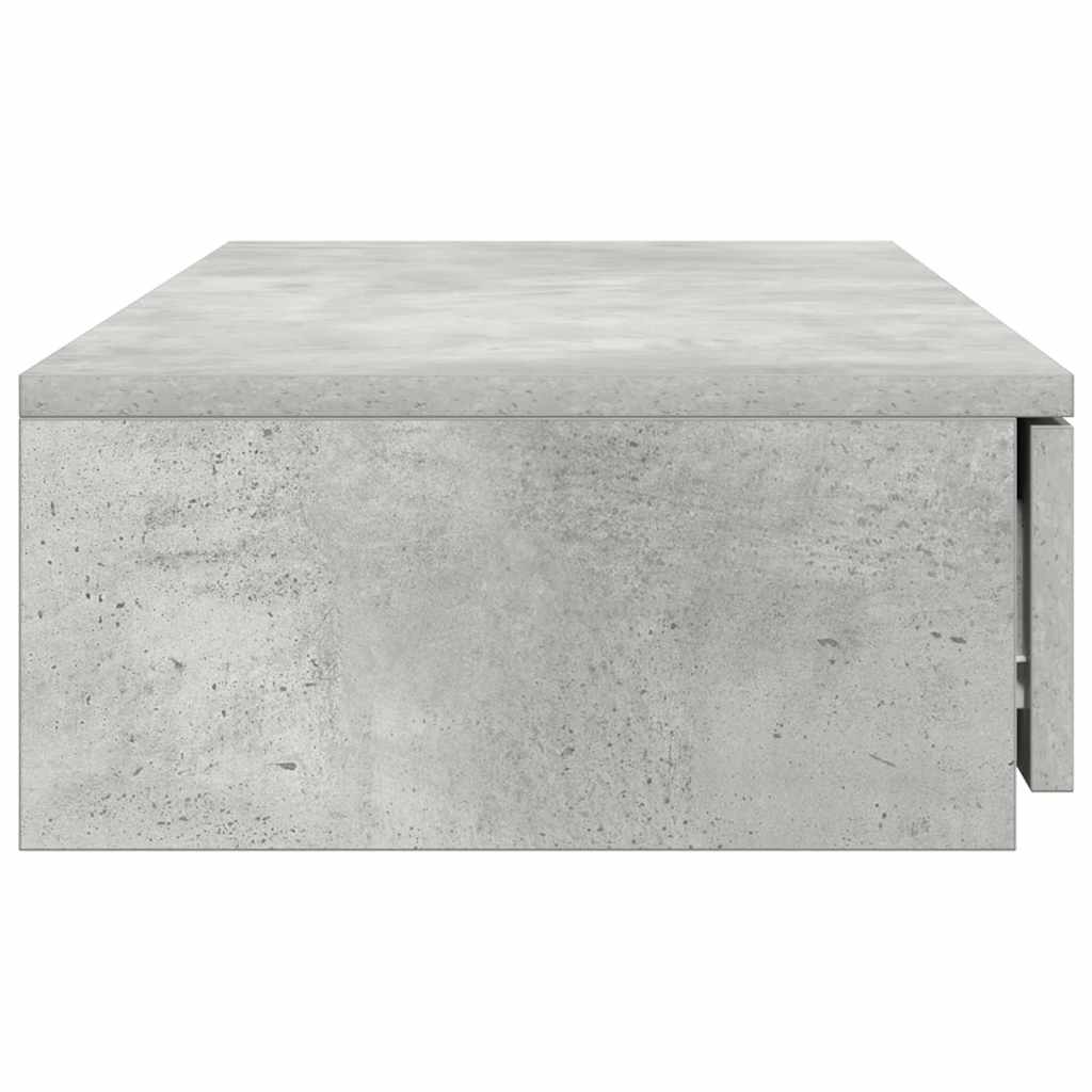 Ladice za krevet s ladicama Betonski sivi 90 x 36,5 x 16,5 cm