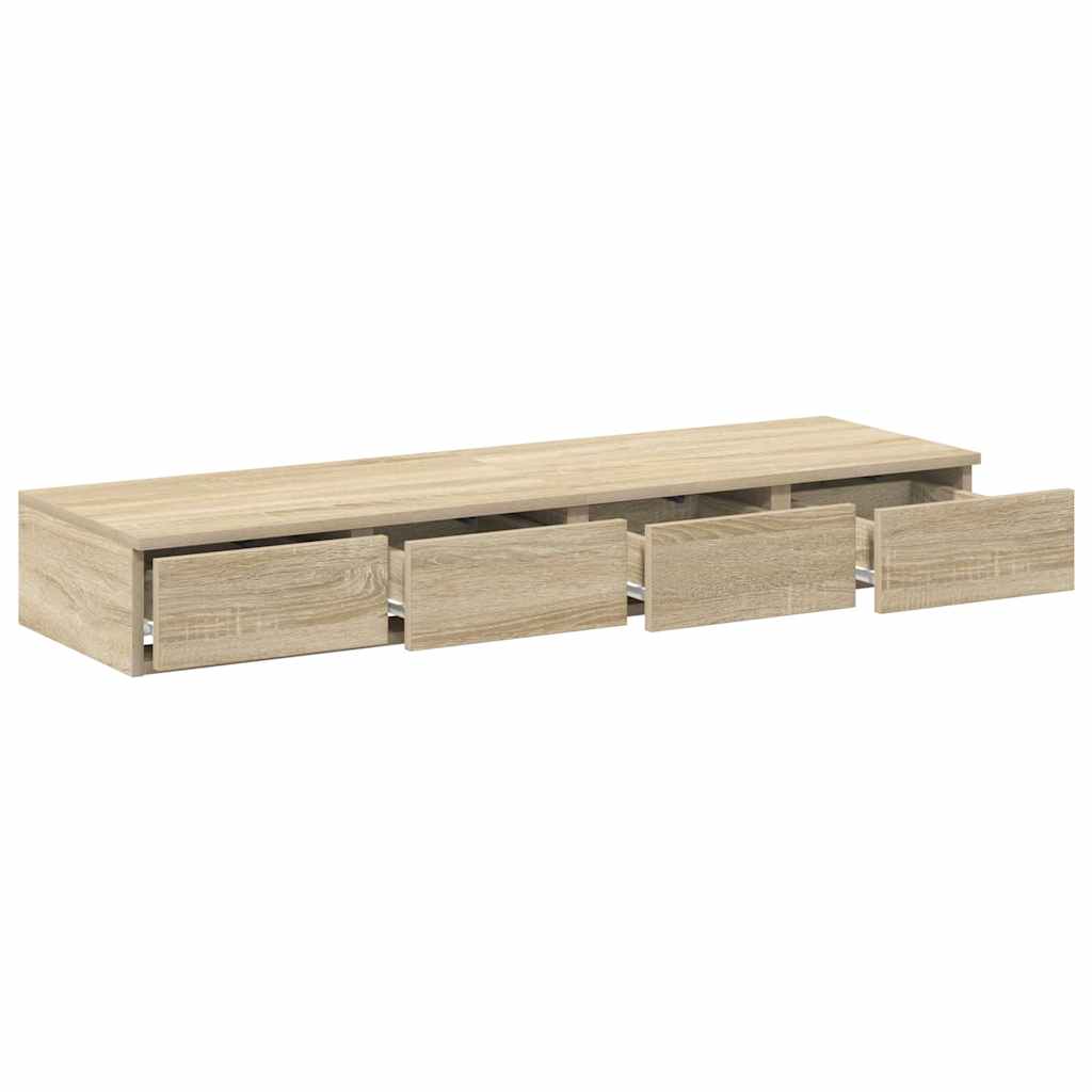 Ladice za krevet s ladicama Sonoma hrast 120 x 36,5 x 16,5 cm