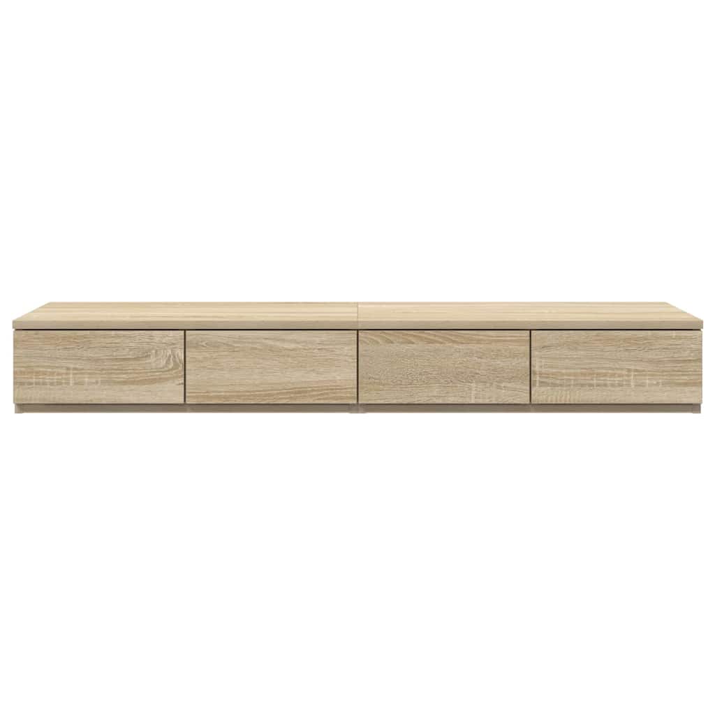 Ladice za krevet s ladicama Sonoma hrast 120 x 36,5 x 16,5 cm