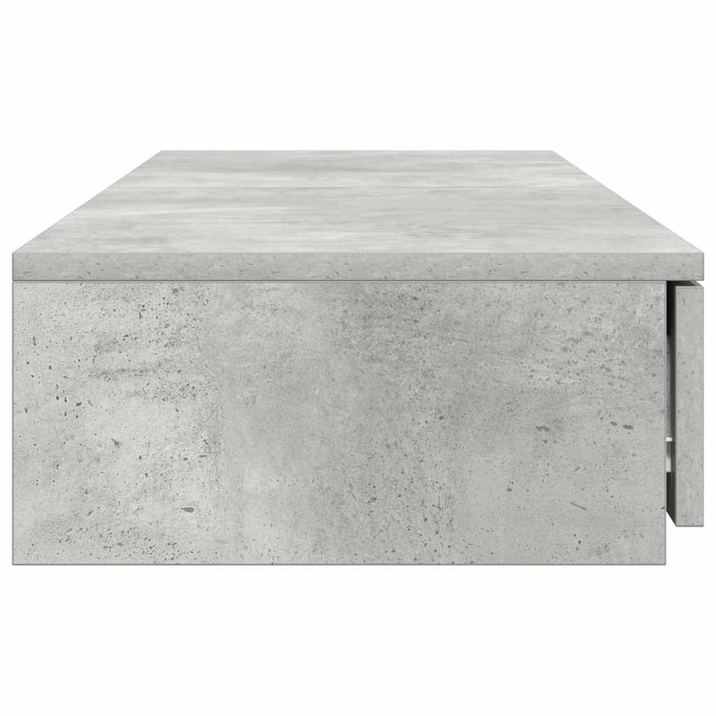 Ladice za krevet s ladicama Betonski sivi 120 x 36,5 x 16,5 cm