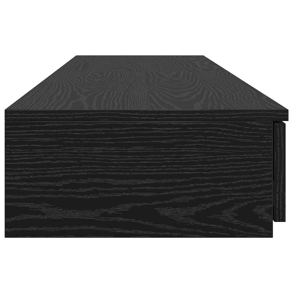 Ladice za krevet s ladicama Crni hrast 150 x 36,5 x 16,5 cm