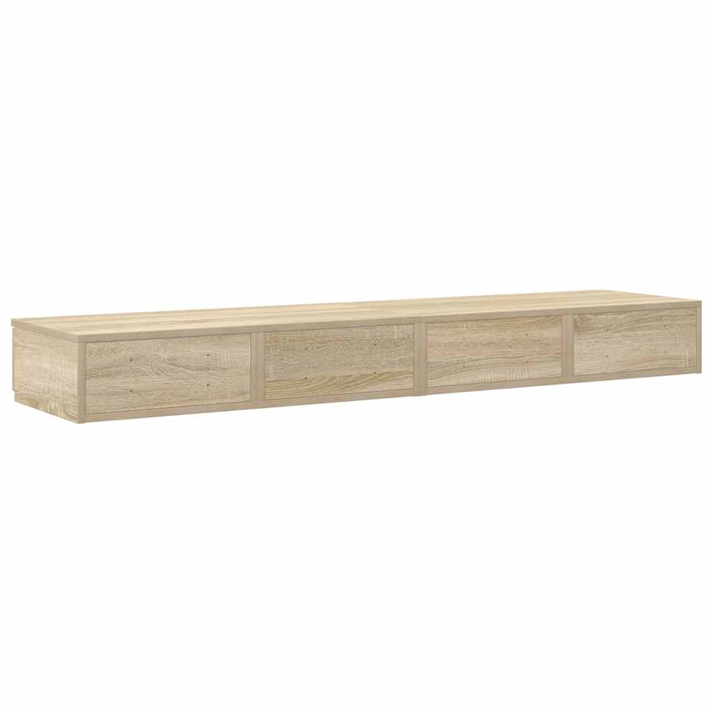 Ladice za krevet s ladicama Sonoma hrast 150 x 36,5 x 16,5 cm