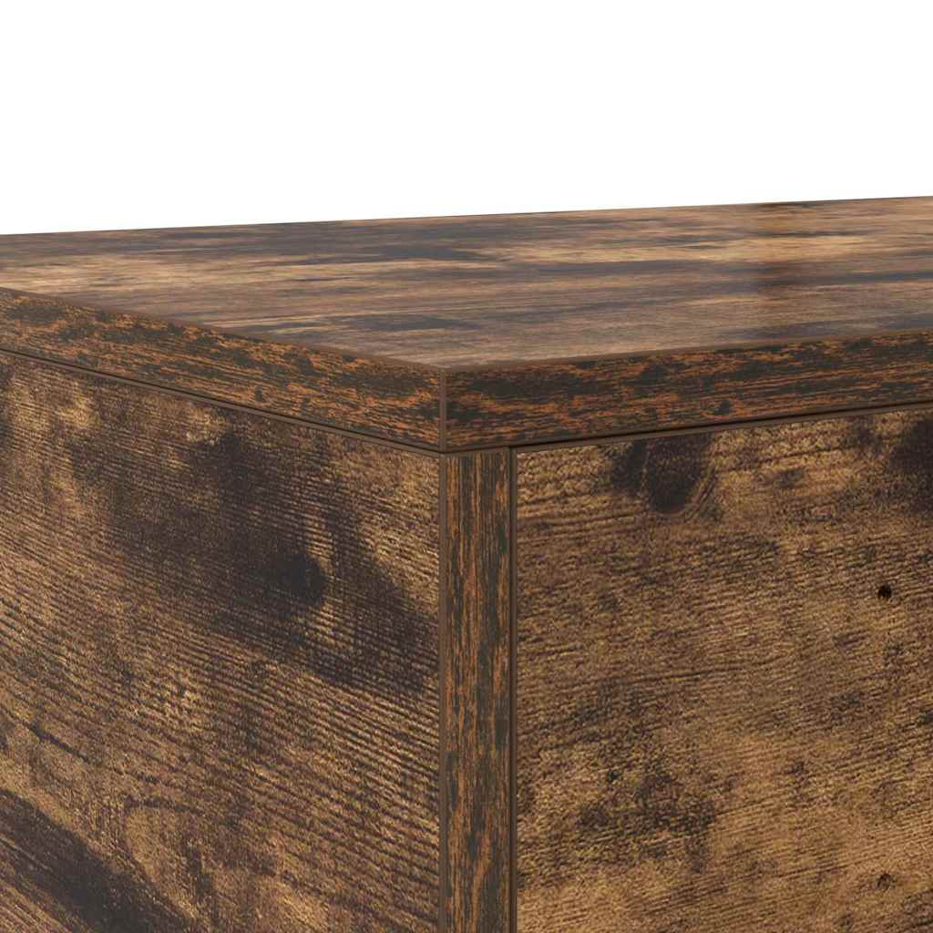 Ladice za krevet s ladicama Dimljeni hrast 150 x 36,5 x 16,5 cm
