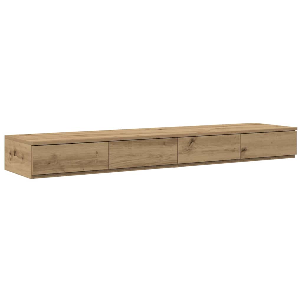 Ladice za krevet Umjetnički hrast 150 x 36,5 x 16,5 cm