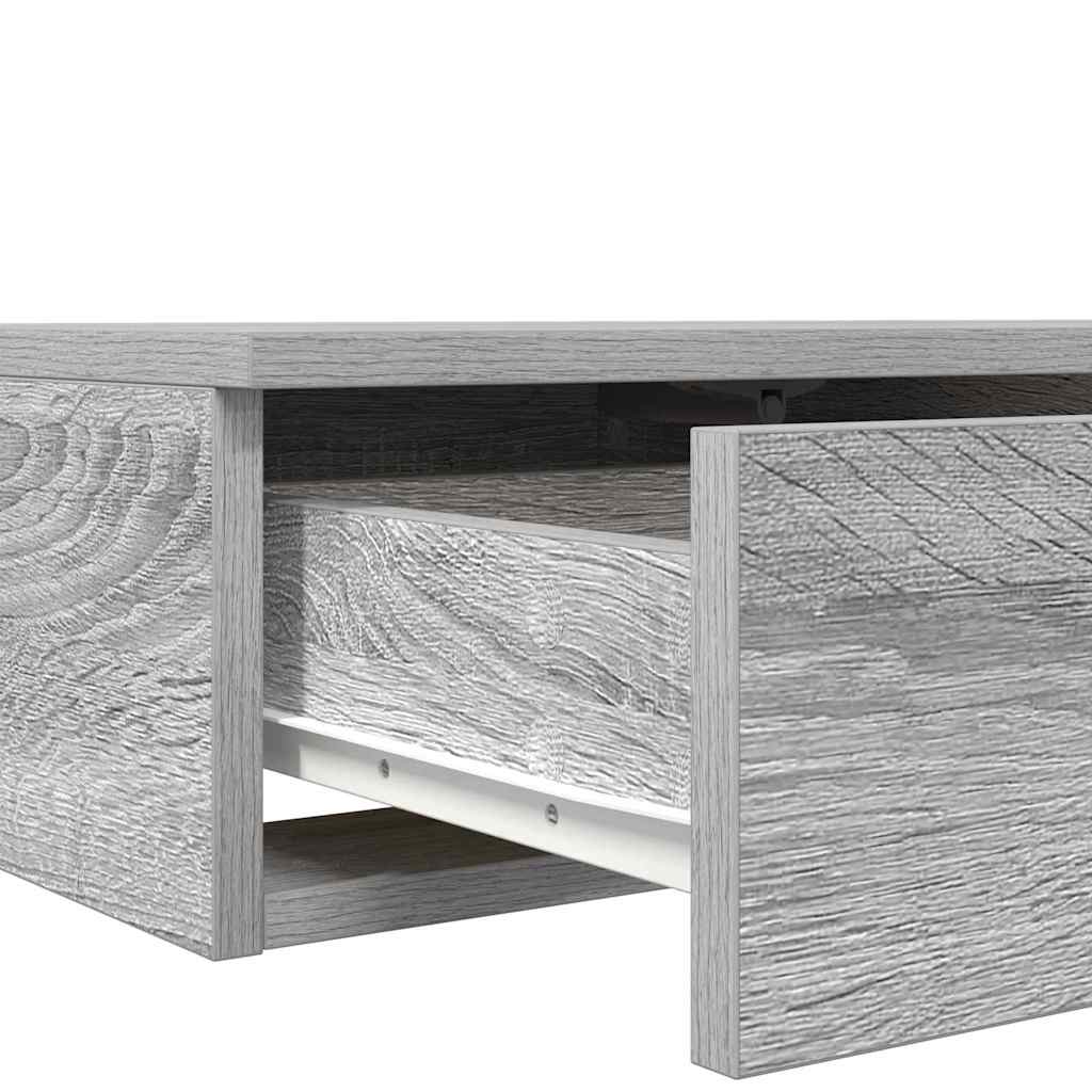 Ladice za krevet s ladicama Siva Sonoma 75 x 36,5 x 16,5 cm