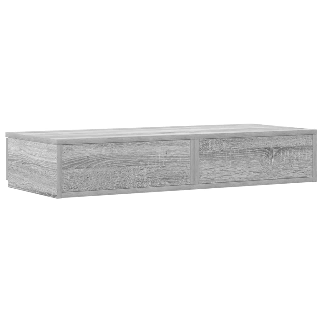 Ladice za krevet s ladicama Siva Sonoma 75 x 36,5 x 16,5 cm