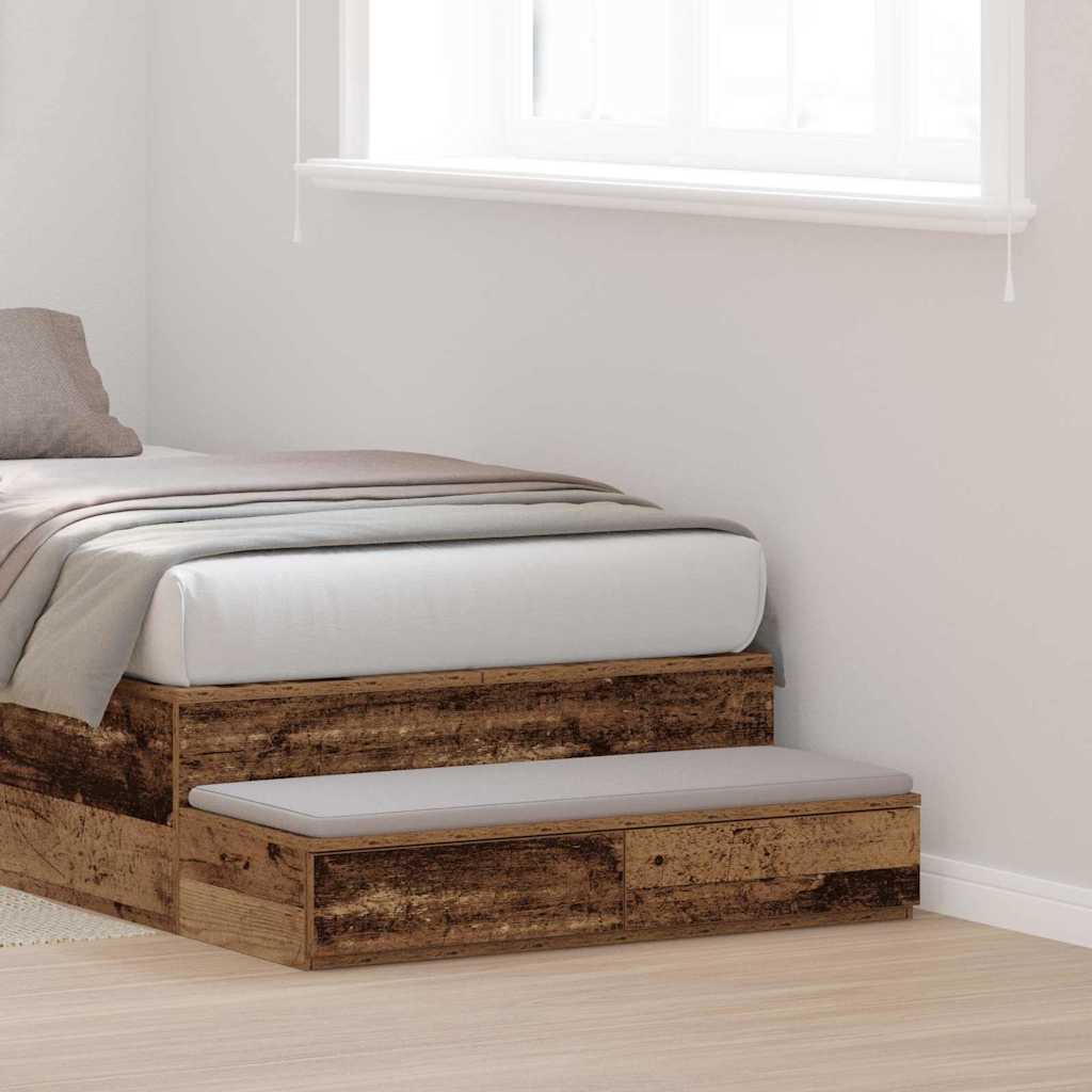 Ladice za krevet Staro drvo 75 x 36,5 x 16,5 cm