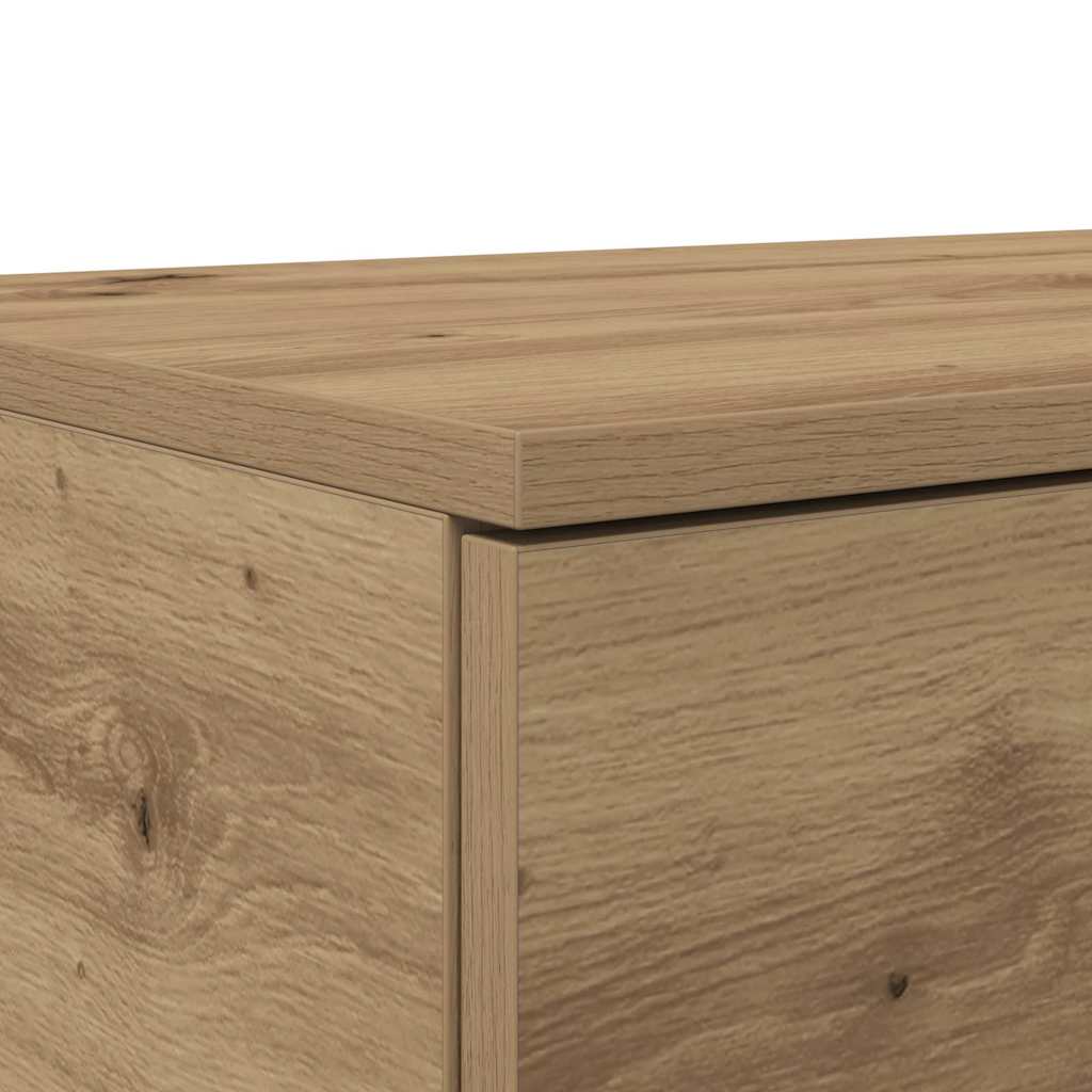 Ladice za krevet Umjetnički hrast 75 x 36,5 x 16,5 cm