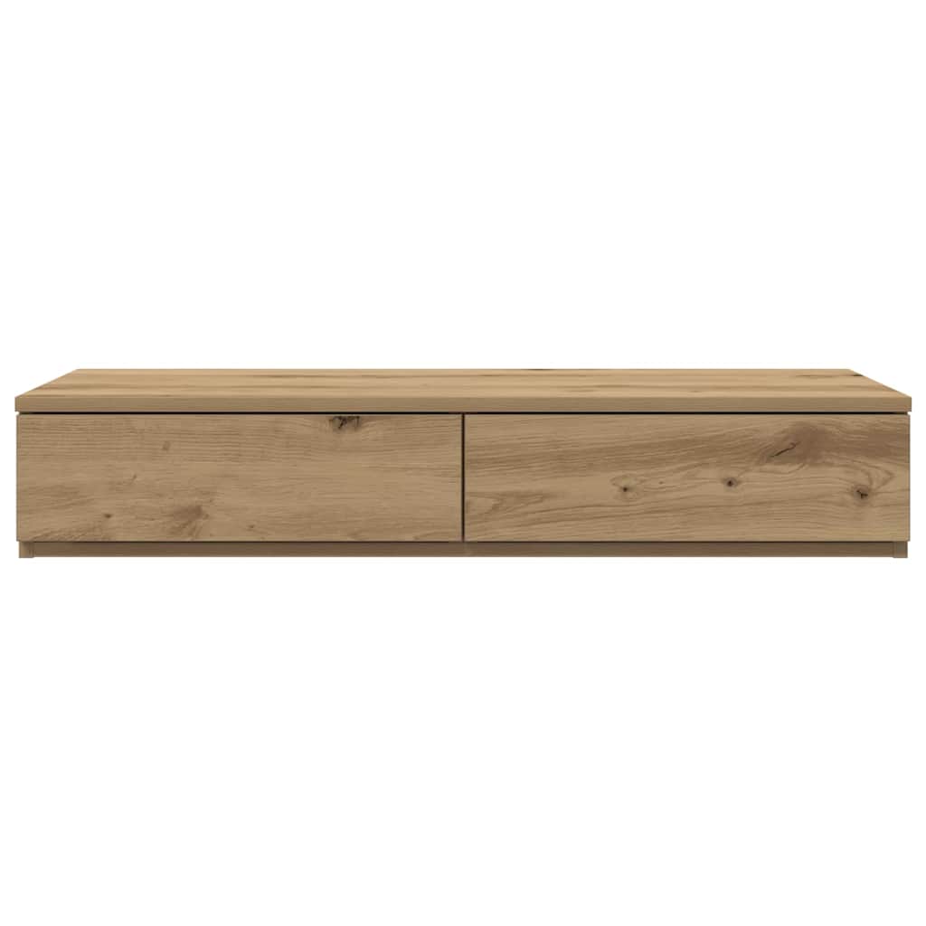 Ladice za krevet Umjetnički hrast 75 x 36,5 x 16,5 cm