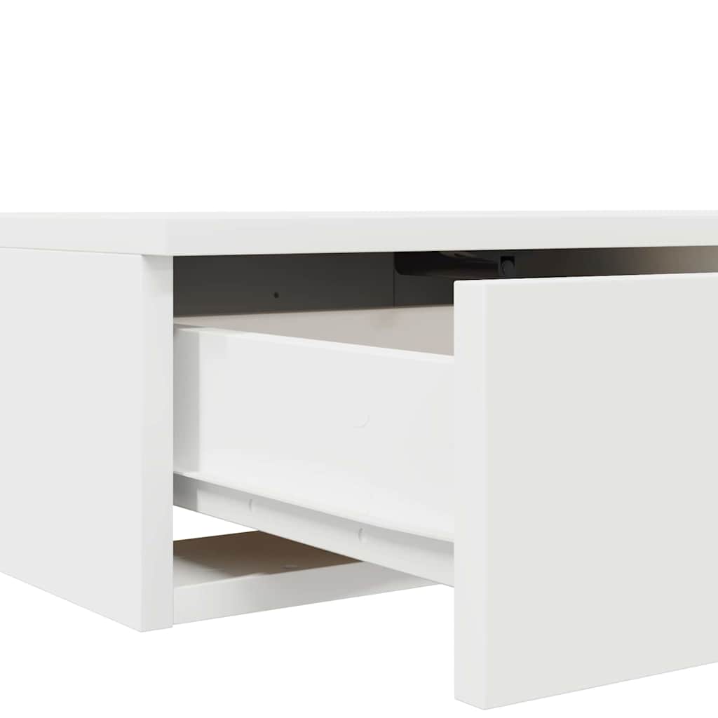 Ladice za krevet Bijelo 180 x 36,5 x 16,5 cm Konstruirano drvo