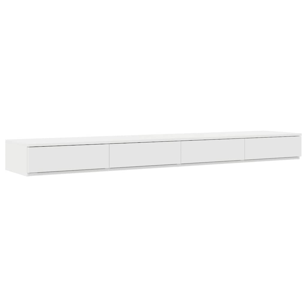 Ladice za krevet Bijelo 180 x 36,5 x 16,5 cm Konstruirano drvo