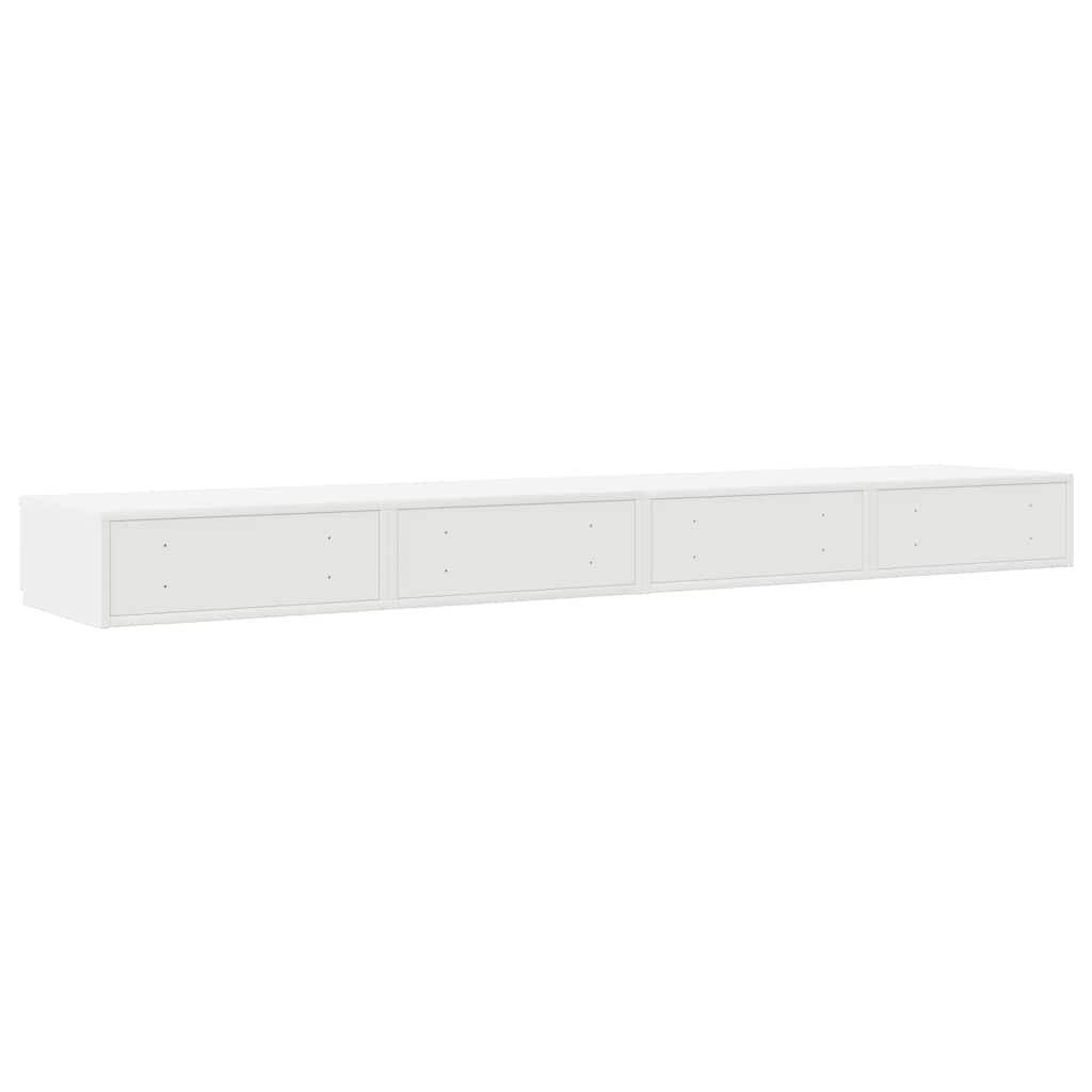 Ladice za krevet Bijelo 180 x 36,5 x 16,5 cm Konstruirano drvo