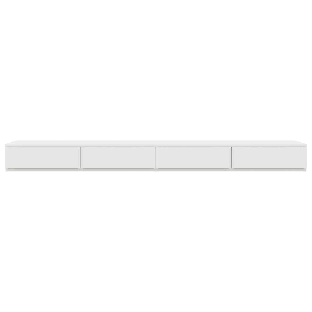 Ladice za krevet Bijelo 180 x 36,5 x 16,5 cm Konstruirano drvo