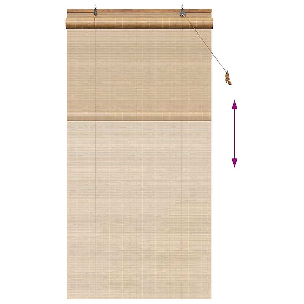 Bambus rolete Smeđa 110 x 220 cm Bambus