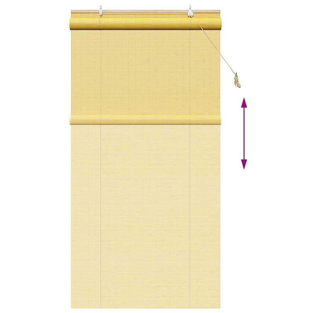 Bambus rolete Žuta 120 x 220 cm Bambus