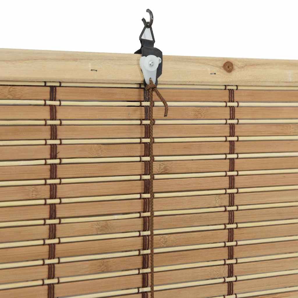 Rolo zavjesa sa zavjesama Priroda 60 x 220 cm bambus