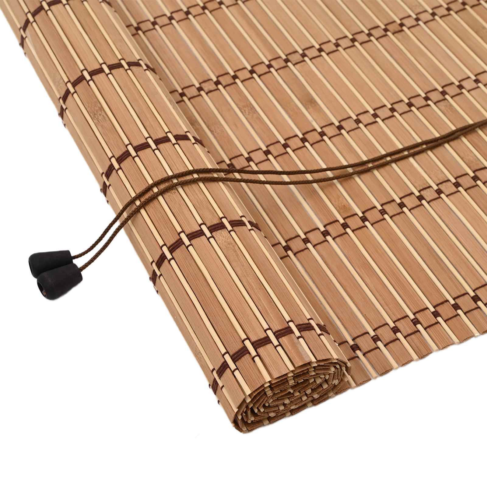 Rolo zavjesa sa zavjesama Priroda 60 x 220 cm bambus