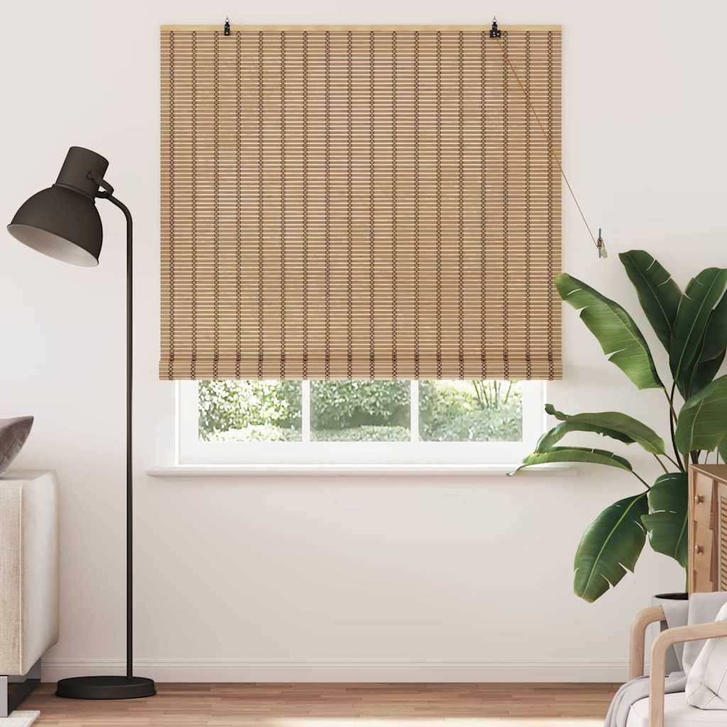 Rolo zavjesa sa zavjesama Priroda 140 x 160 cm bambus