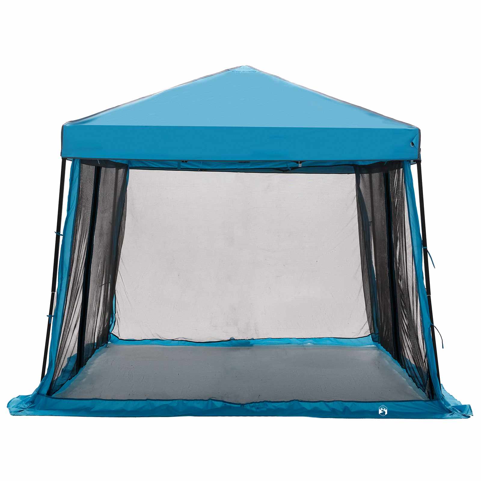 Set Kamp Šatora s krovom s pohranom 2 pcs Plava Tafta i Tkanina