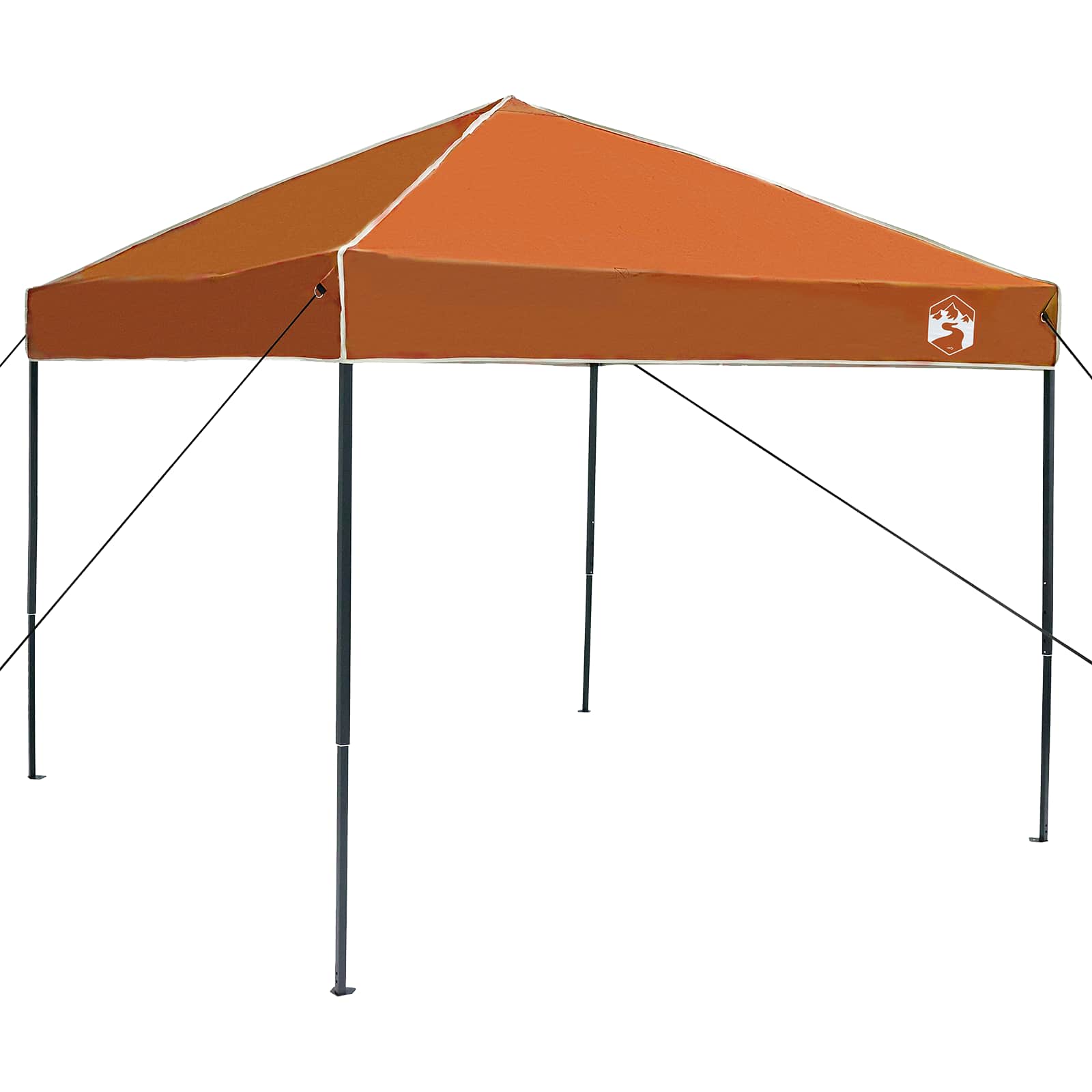 Set Kamp Šatora 2 pcs Siva i narančasta Tafta i Tkanina