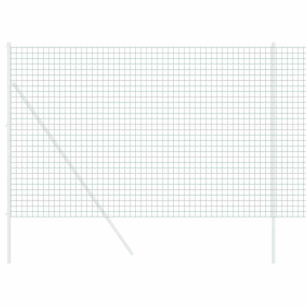 Euro ograda Zelena 1,6 x 10 m Željezo prekriveno PVC-om