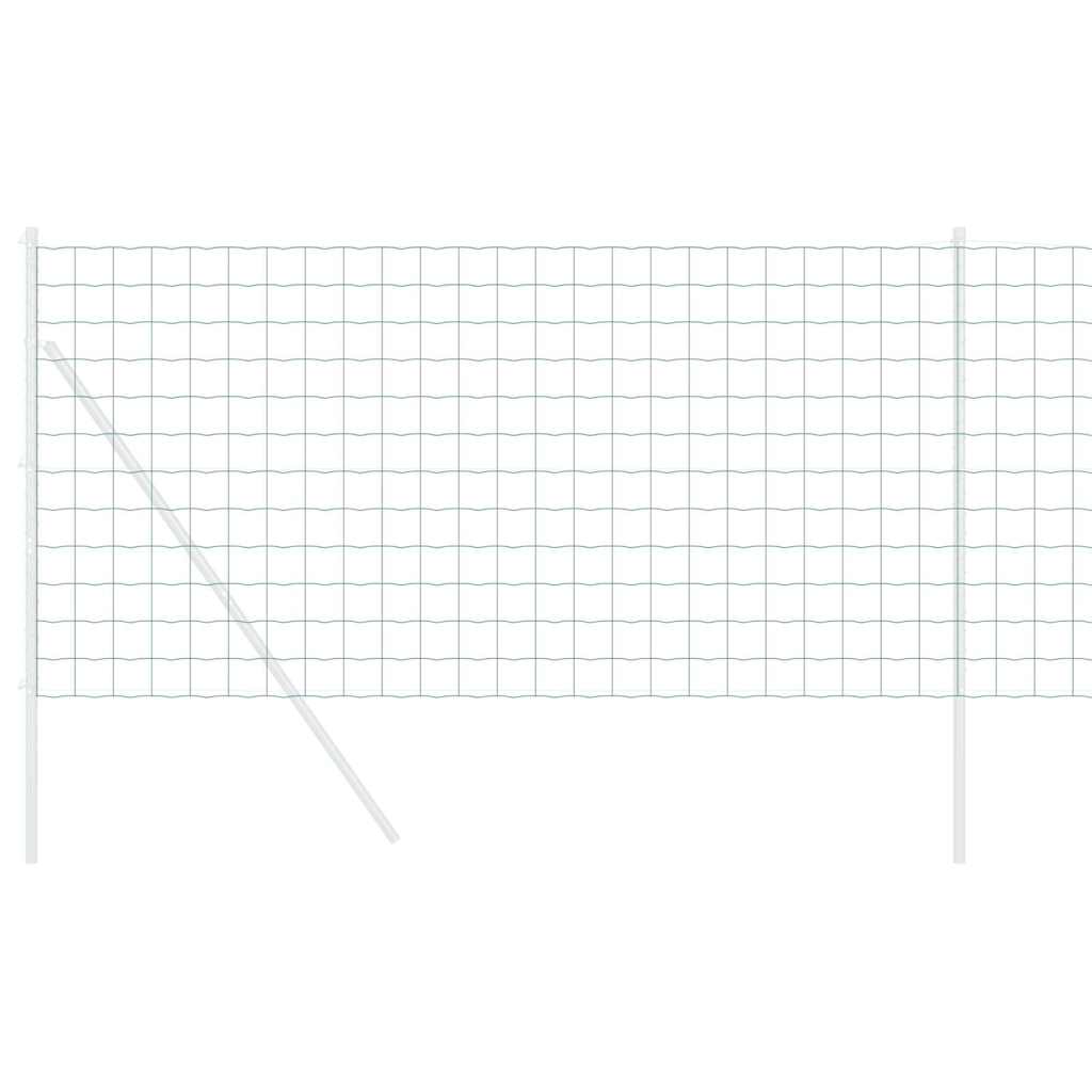 Euro ograda Zelena 1,4 x 10 m Željezo prekriveno PVC-om