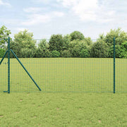 Euro ograda Zelena 1,2 x 25 m Željezo prekriveno PVC-om