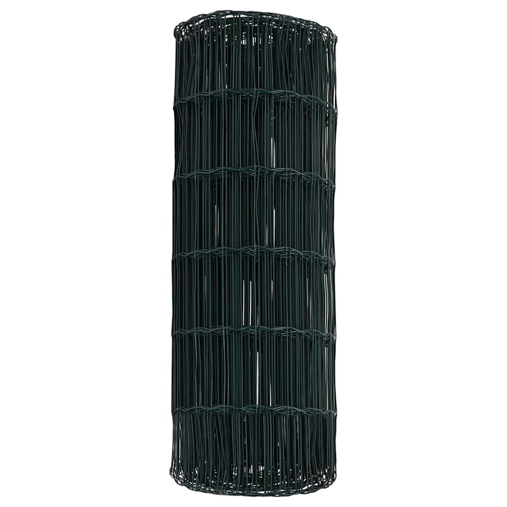 Euro ograda Zelena 0,6 x 25 m Željezo prekriveno PVC-om