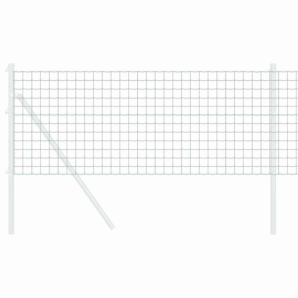 Euro ograda Zelena 0,6 x 50 m Željezo prekriveno PVC-om