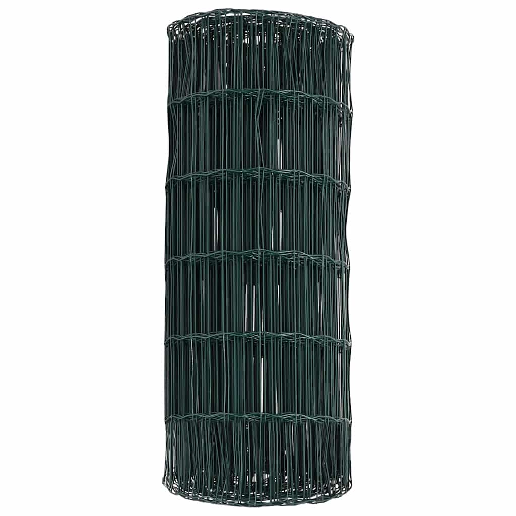 Euro ograda Zelena 0,6 x 50 m Željezo prekriveno PVC-om
