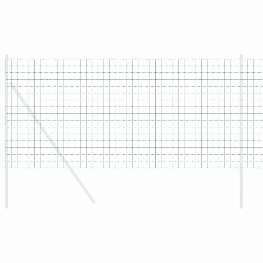 Euro ograda Zelena 0,4 x 50 m Željezo prekriveno PVC-om