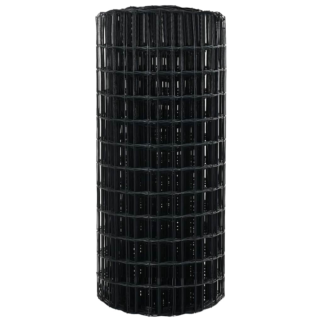 Euro ograda Siva 0,4 x 25 m Željezo prekriveno PVC-om
