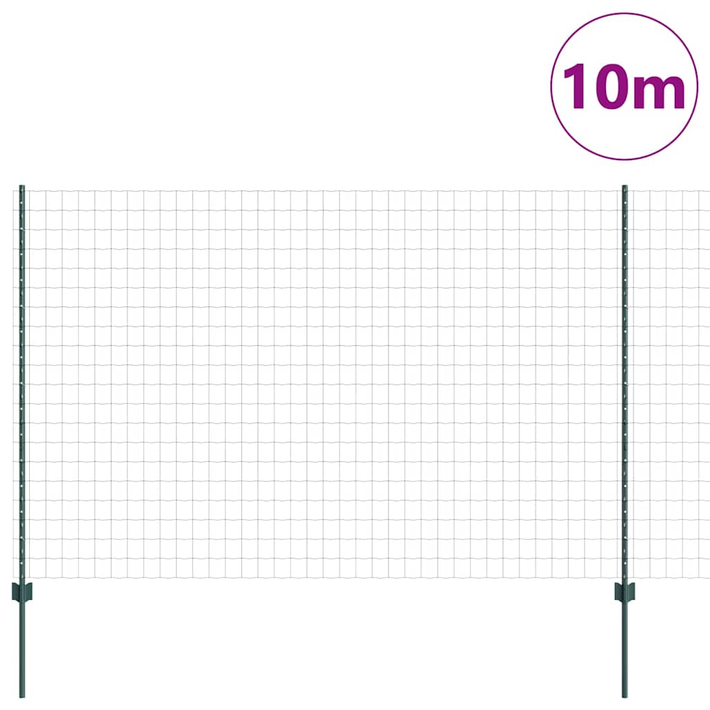 Zavarena žičana ograda 10 x 1,6 m (Š x V) Čelik premazan PVC-om