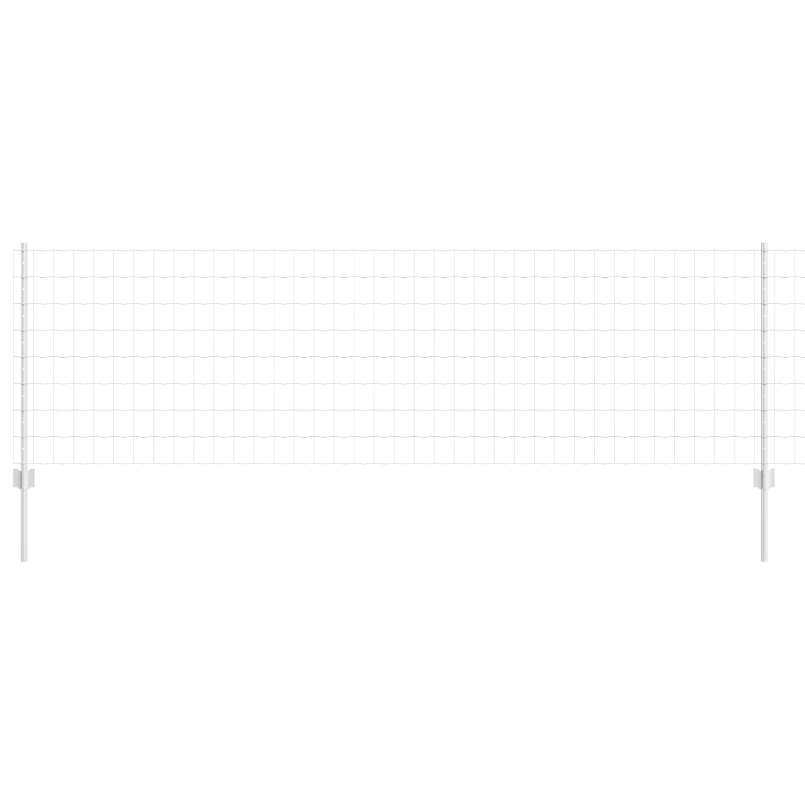 Zavarena žičana ograda 10 x 0,8 m (Š x V) Vruće pocinčani čelik