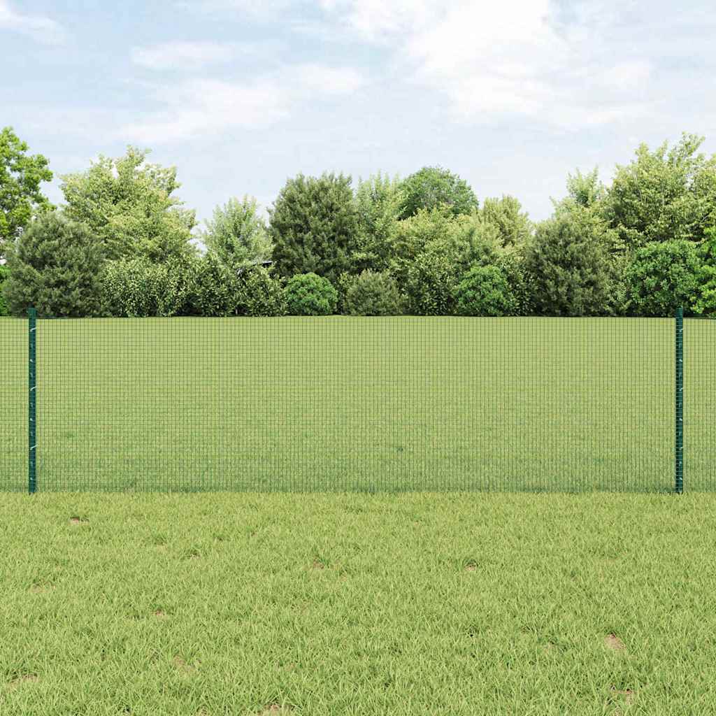 Zavarena žičana ograda s postom 10 x 0,6 m Zelena Mreža