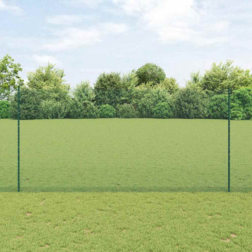 Zavarena žičana ograda s postom 10 x 1,6 m Zelena Mreža