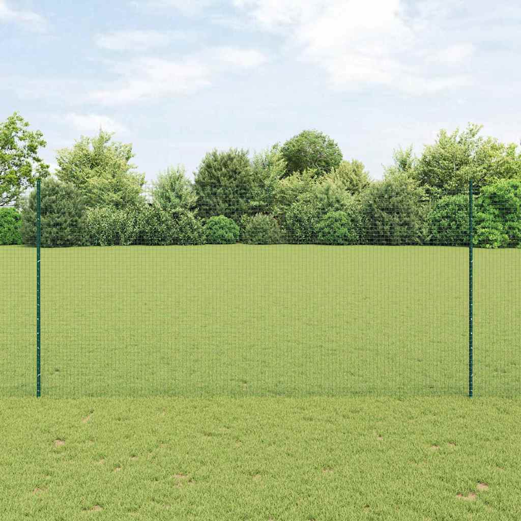 Zavarena žičana ograda s postom 25 x 1,5 m (Š x V)