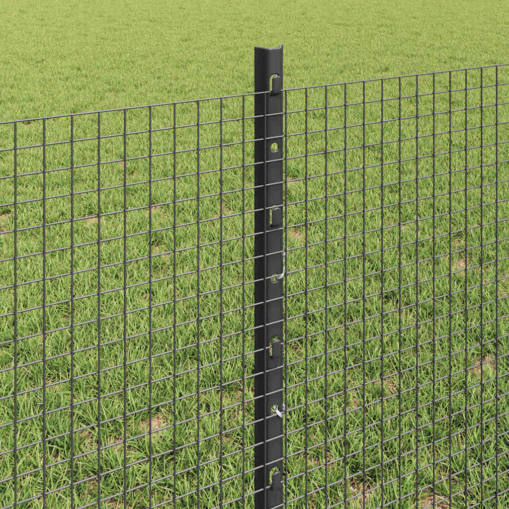 Zavarena žičana ograda s postom 25 x 0,6 m (Š x V)