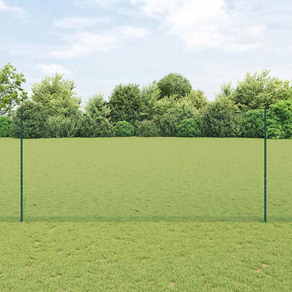 Heksagonalna ograda s stubom 10 x 1,4 m Čelik premazan PVC-om