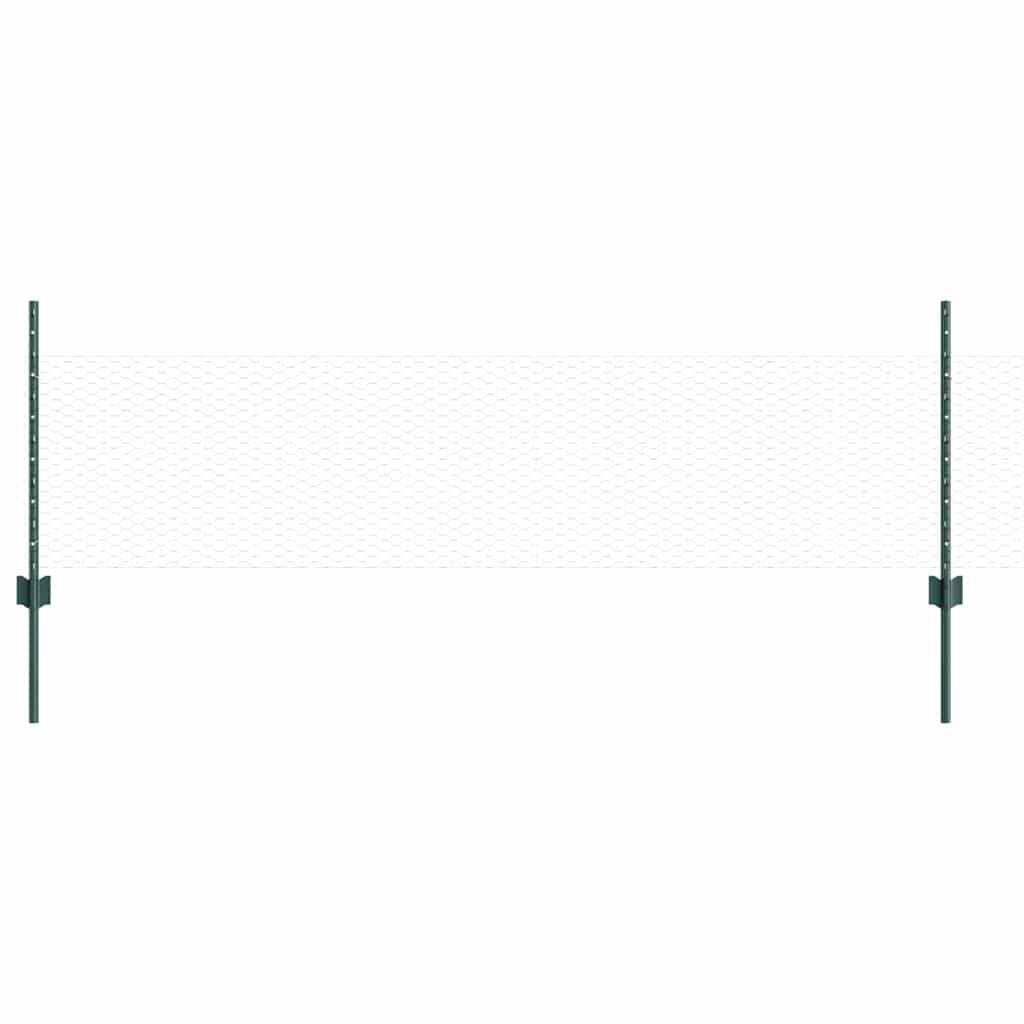 Zavarena žičana ograda 25 x 0,5 m (Š x V) Čelik premazan PVC-om